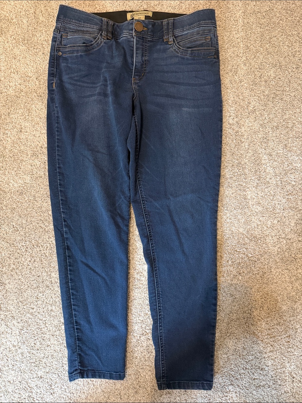 Democracy Women's Skinny Jeans in Dark Blue